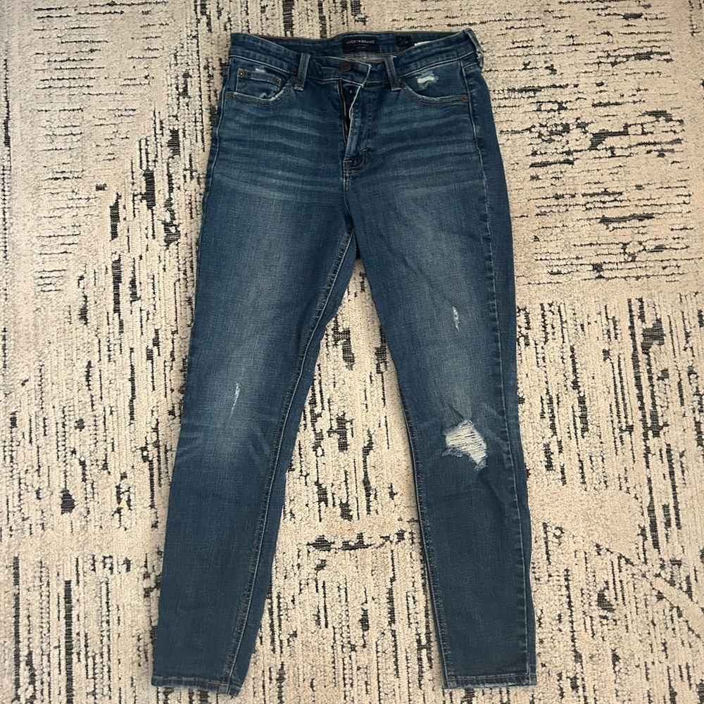 Lucky Brand High Rise Skinny Bridgette Jeans